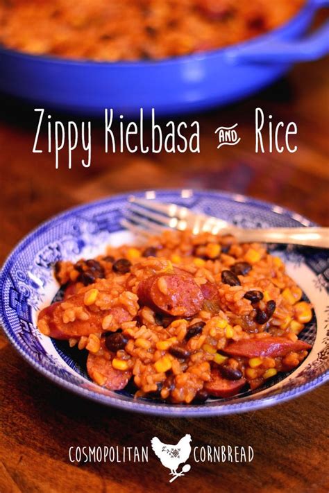 zippy-kielbasa-rice-cosmopolitan-cornbread image