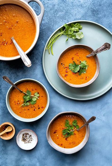red-lentil-soup-supergolden-bakes image