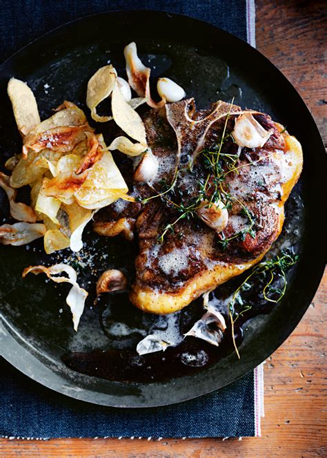 t-bone-steak-with-thyme-and-garlic-butter-donna-hay image