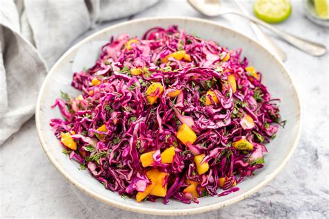 red-cabbage-mango-slaw-with-cilantro-and-lime image