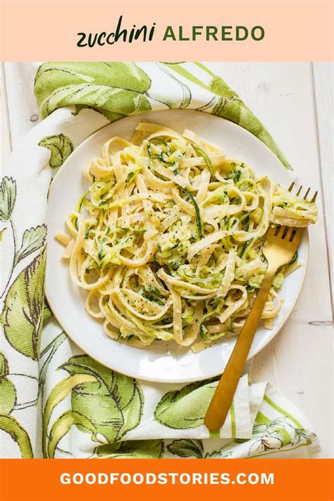 zucchini-alfredo-pasta-recipe-good-food-stories image