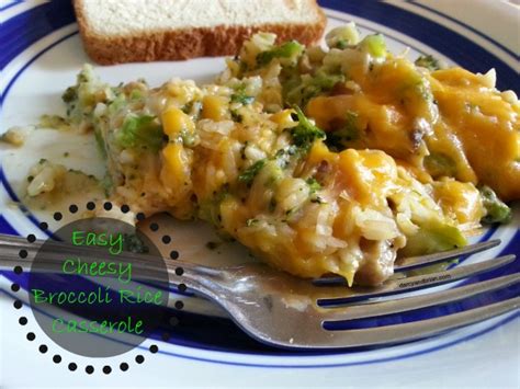 easy-cheesy-broccoli-rice-casserole image