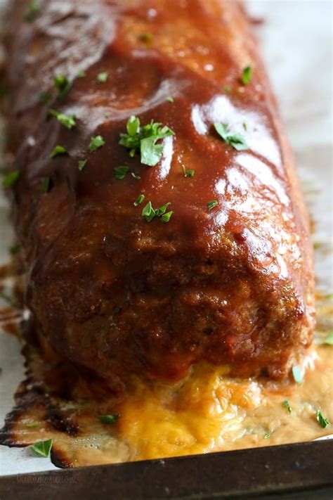 cheese-stuffed-turkey-meatloaf-recipe-skinnytaste image