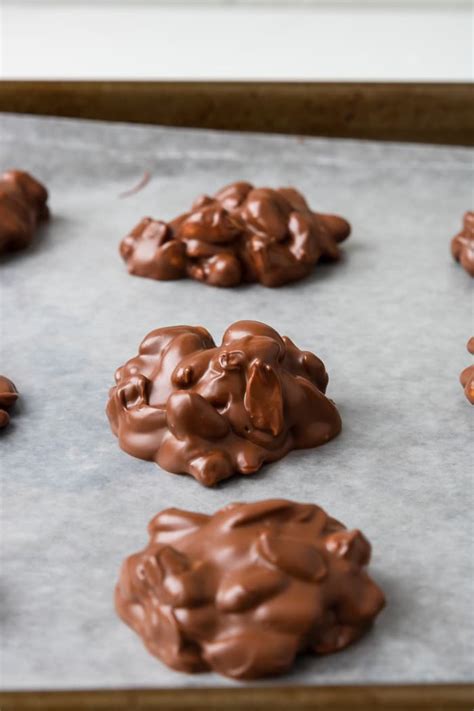 classic-chocolate-peanut-clusters-moms-dinner image