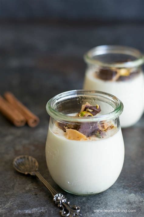 easy-eggnog-panna-cotta-with-pistachio-toffee-crunch image