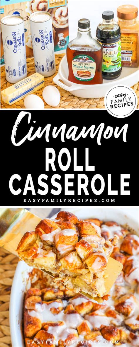 perfect-cinnamon-roll-breakfast-casserole-easy image
