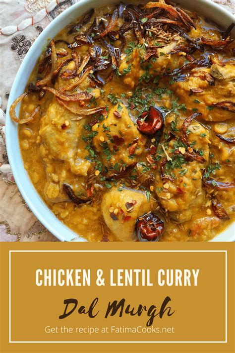 dal-chicken-recipe-chicken-lentil-curry-daal-murgh image