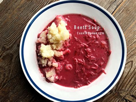beet-soup-cookinpolish-polish-food image