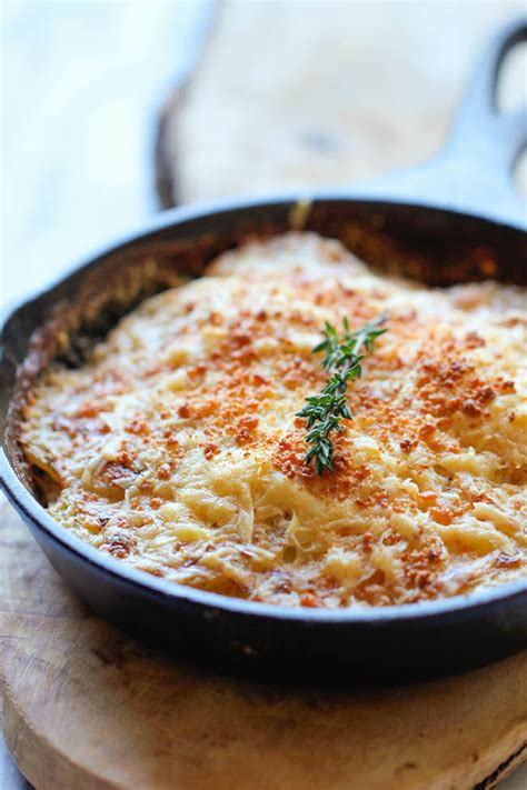 parmesan-crusted-scalloped-potatoes-damn-delicious image