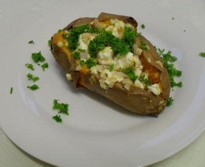 baked-sweet-potato-with-feta-recipe-sparkrecipes image