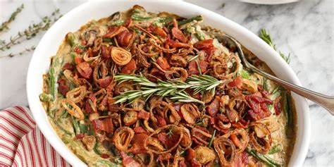 best-green-bean-casserole-with-bacon-and-fried-shallots image