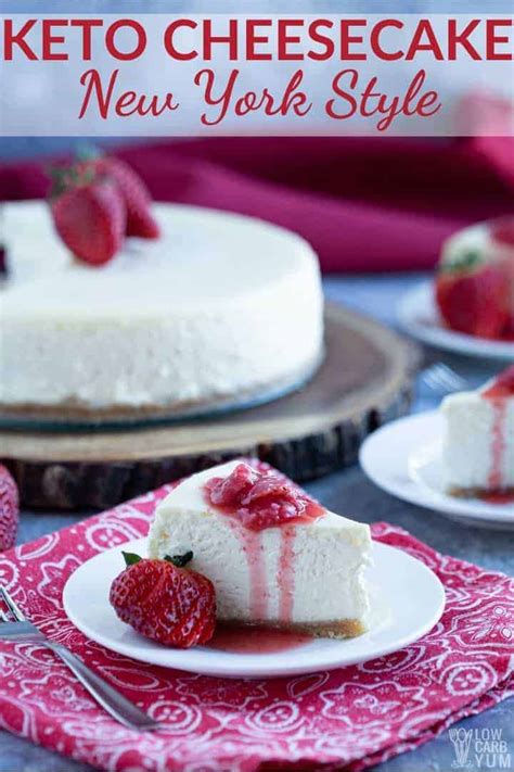 the-best-sugar-free-keto-cheesecake-recipe-low-carb image