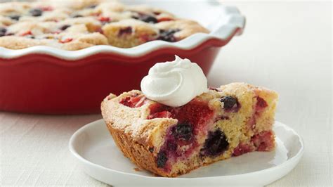 easy-triple-berry-cake-recipe-bettycrockercom image