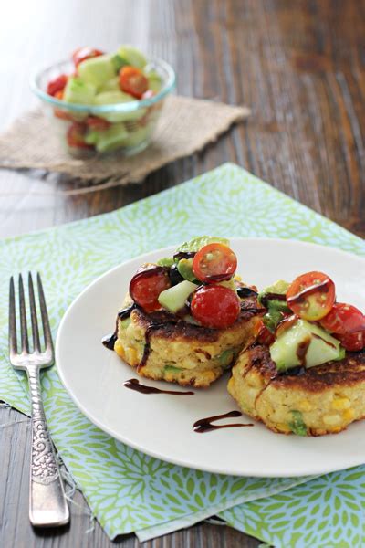 corn-fritters-with-tomato-avocado-salsa-cook-nourish-bliss image