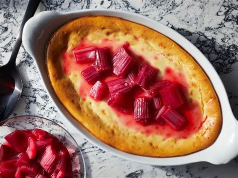 baked-ricotta-with-spice-poached-rhubarb image