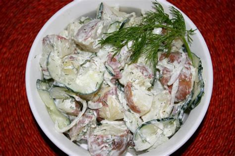 potato-cucumber-salad-with-dill-saladmaster image