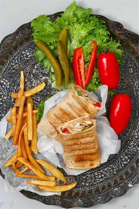 lebanese-chicken-shawarma-wrapsplatterplate image