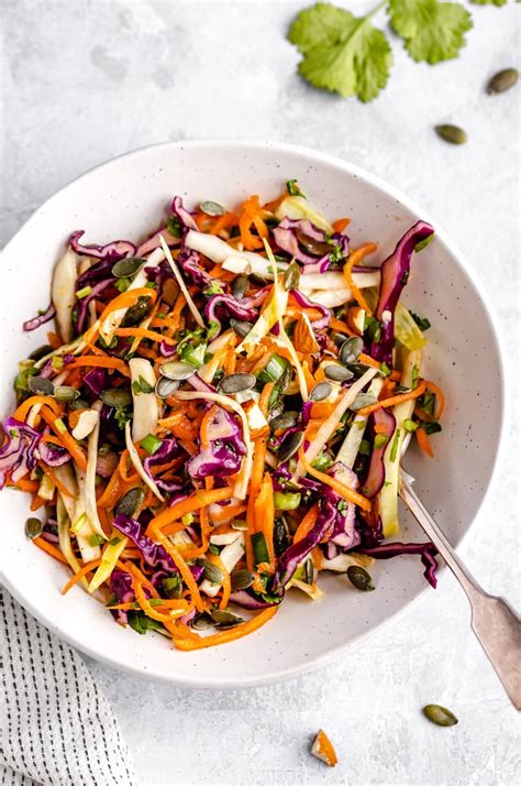 best-healthy-coleslaw-ever-no-mayo-ambitious-kitchen image