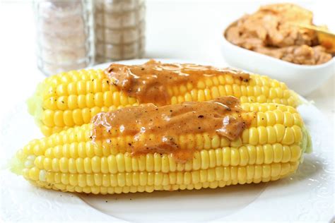 corn-on-the-cob-with-easy-3-ingredient-chili-butter image