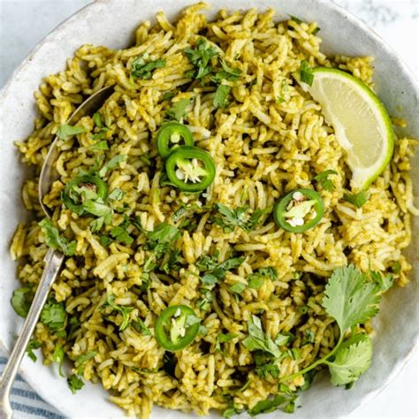 how-to-make-green-rice-ambitious-kitchen image