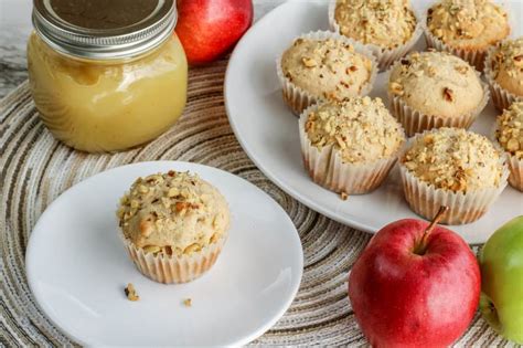 apple-sauce-spice-muffins-recipe-with-walnuts image