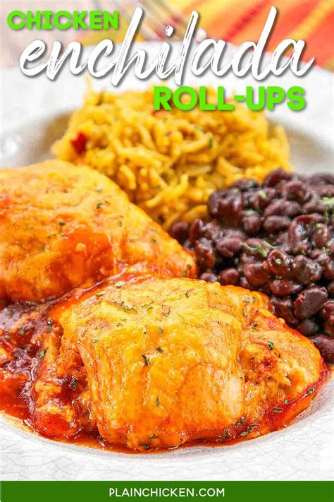 chicken-enchilada-roll-ups-plain-chicken image