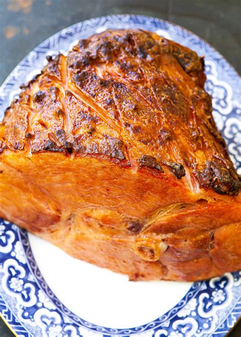 glazed-baked-ham-recipe-simply image