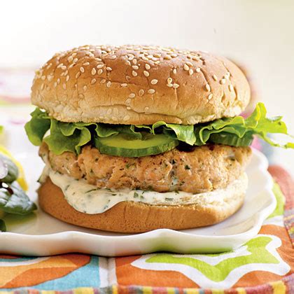 fresh-salmon-cilantro-burgers-recipe-myrecipes image