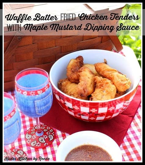 waffle-batter-fried-chicken-tenders-recipe-kudos-kitchen-by image