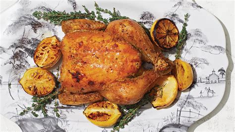 whole-roast-chicken-with-honey-and-lemon-glaze image