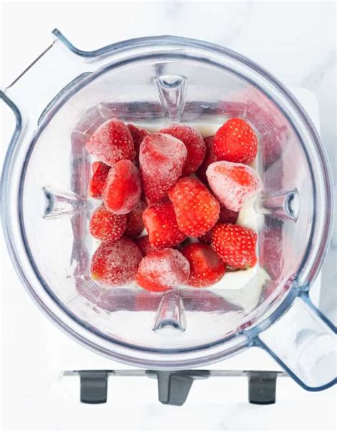 frozen-strawberry-yogurt-3-ingredients-the-clever-meal image