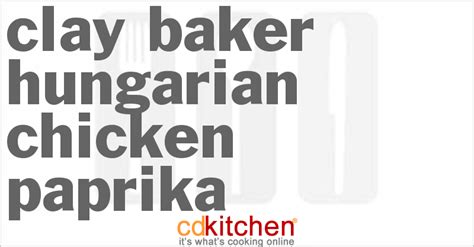 clay-baker-hungarian-chicken-paprika image