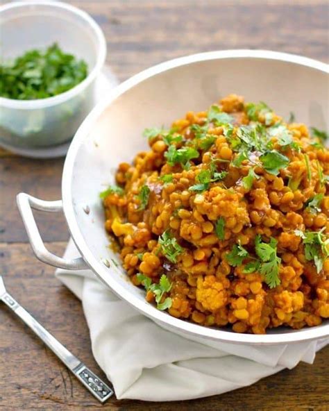 cauliflower-yellow-lentil-curry-recipe-pinch-of-yum image