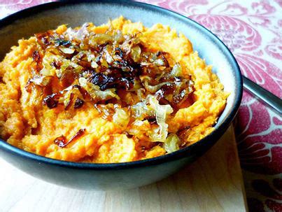 passover-recipes-mashed-sweet-potatoes-with-shallots image