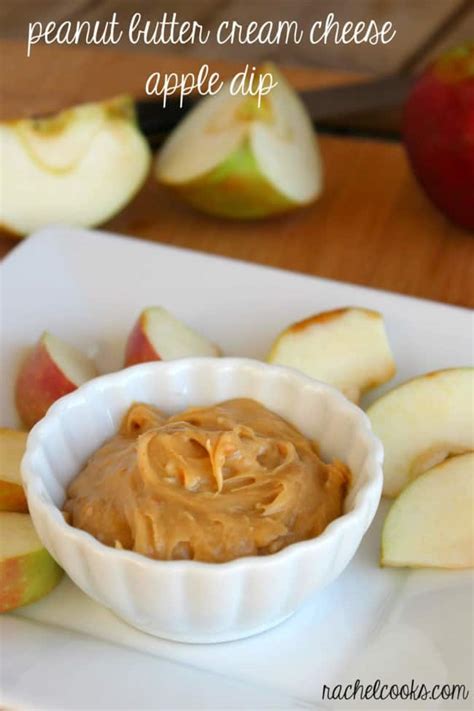 peanut-butter-apple-dip-with-cream-cheese-rachel image