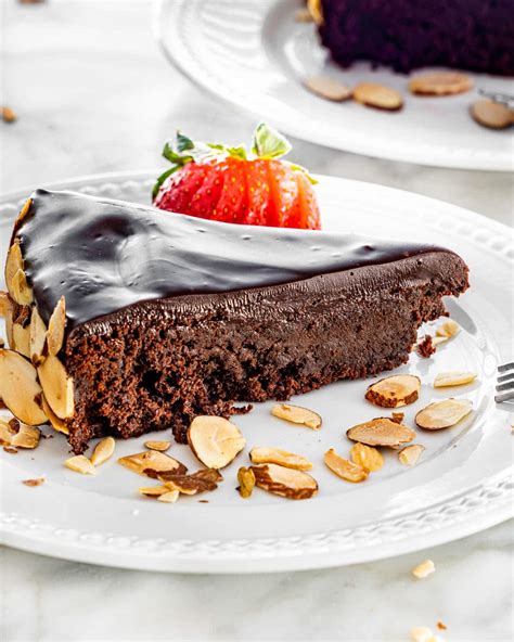 flourless-chocolate-cake-jo-cooks image