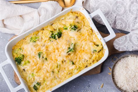 simple-broccoli-and-rice-casserole-recipe-the-spruce-eats image