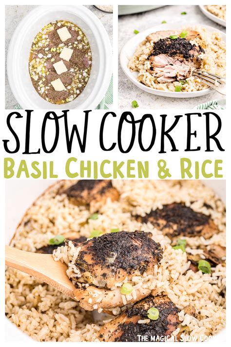 slow-cooker-basil-chicken-and-rice image