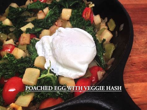 poached-eggs-with-vegetable-hash-chef-silviachef image