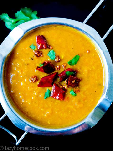 indian-yellow-lentil-curry-recipe-lazyhomecook image