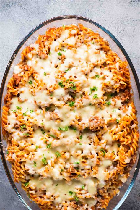chessy-pasta-bake-with-sausage-the-flavours-of-kitchen image