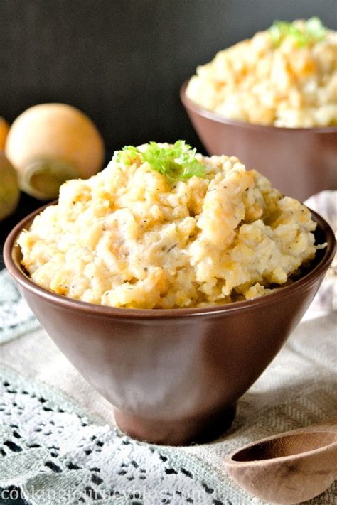 mashed-turnips-and-potatoes-vegetarian-side-dishes image