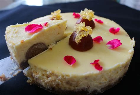 gulab-jamun-cheesecake-instapottin-with-poonam image