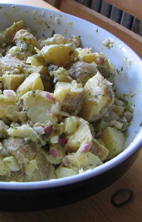 authentic-german-potato-salad-recipe-flavorite image