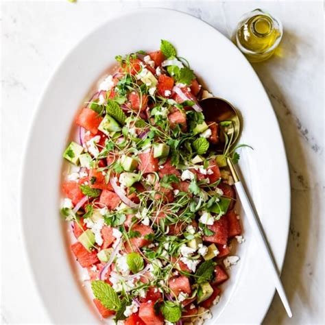 watermelon-avocado-salad-with-feta-and-mint image