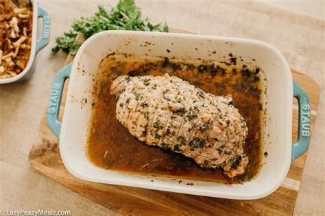 herb-crusted-boneless-turkey-roast-easy-peasy-meals image