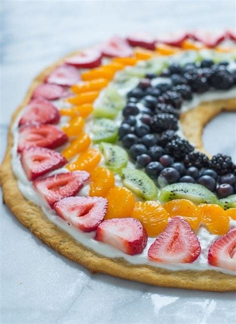 rainbow-fruit-pizza-crescent-roll-crust-wellplatedcom image