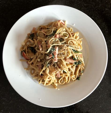 linguine-with-ham-and-walnuts-julies image