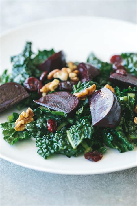 roasted-beet-and-kale-salad-downshiftology image