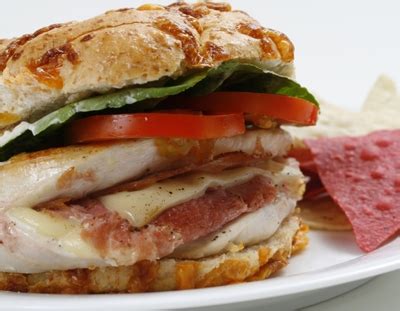 ham-and-swiss-stuffed-chicken-burgers image